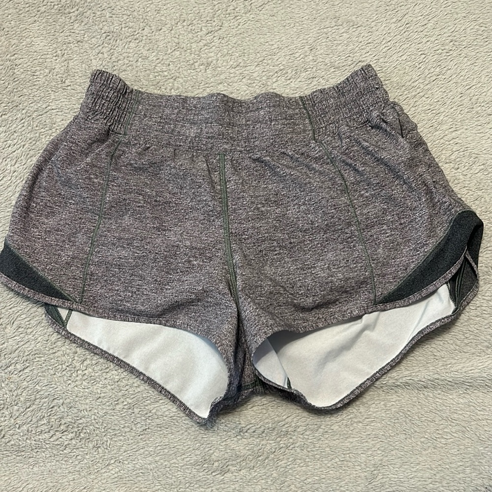 Lululemon high rise hotty hot shorts